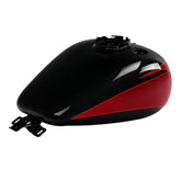 HR3 Starfire Black / Atomic Red CVO Fuel Gas Tank For 2008-2023 Harley Touring CVO Models